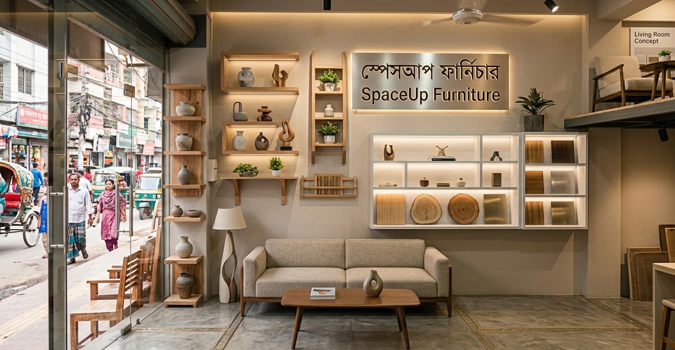 spaceup furniture showroom