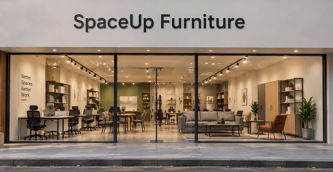 spaceup furniture showroom